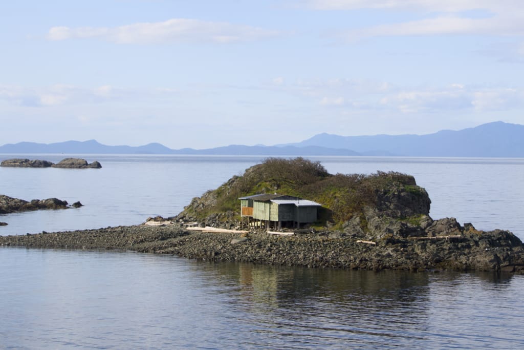 Shack Island as seen from the headland at Piper's Lagoon